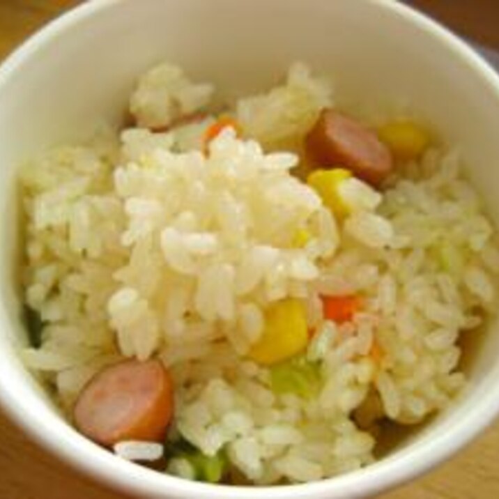 炊飯器で簡単ピラフ レシピ 作り方 By いちごっち028 楽天レシピ